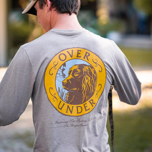 Over Under L/S Boykin Crest T-Shirt Driftwood