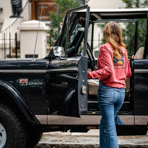 Over Under L/S Wood Duck Stamp T-Shirt Brick