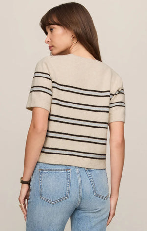 Z Supply Gatewood Stripe Sweater Tee