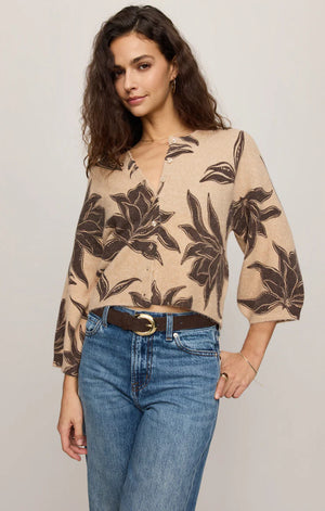 Z Supply Valor Floral Cardigan