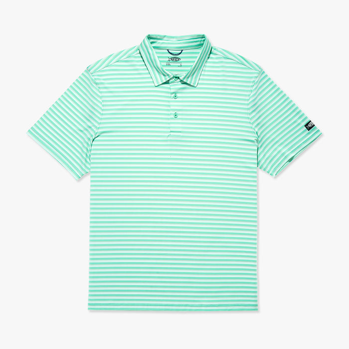 AFTCO MFG Men's Polo BEACH GLASS / S Aftco Link SS Performance Polo Shirt M64221BGLS