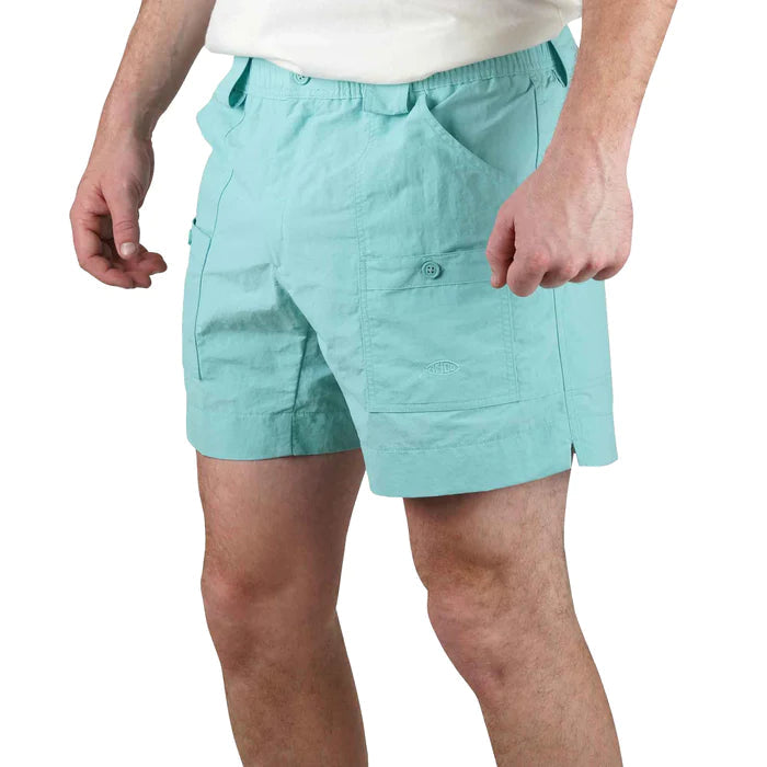 AFTCO MFG Men's Shorts Aftco The Original Fishing Short 6" Inch || David's Clothing
