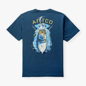 AFTCO MFG Men's Tees Aftco Top View SS T-Shirt