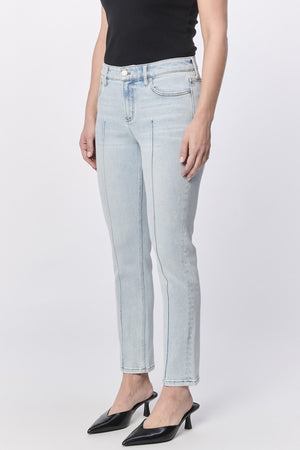 DEAR JOHN DENIM Women's Jeans Dear John Blaire Seam Mid Rise Clean Hem || David's Clothing