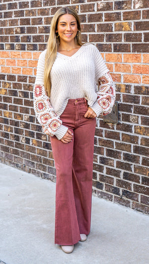 DEAR JOHN DENIM Women's Jeans Dear John Fiona Super High Rise Wide Leg Jeans || David's Clothing