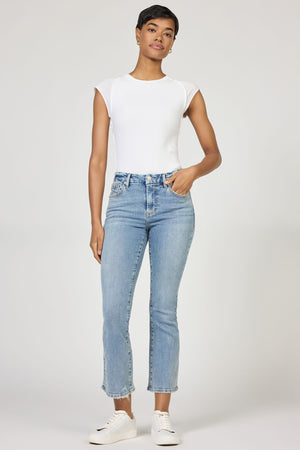 DEAR JOHN DENIM Women's Jeans Dear John Jeanne Mid Rise Clean Hem