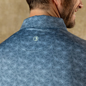 DUCK HEAD Men's Polo Duck Head Long Drive Performance Polo