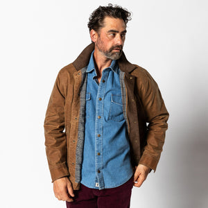 DUCK HEAD Mens Jackets Duck Head Waxed Duck Canvas Jacket