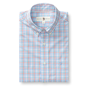 DUCKHEAD Men's Sport Shirt Duck Head Performance Poplin Sport Shirt