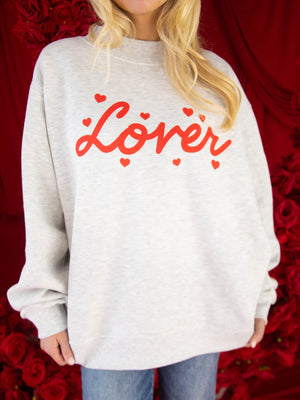 FRIDAY AND SATUR Women's Sweatshirt Friday + Saturday Lover Mock Crew Neck