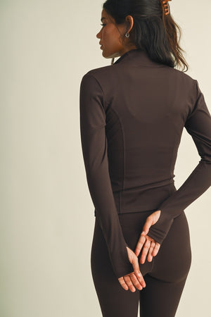 GLOWIE 19-Women Jackets Performance Fitted Full Zip Jacket