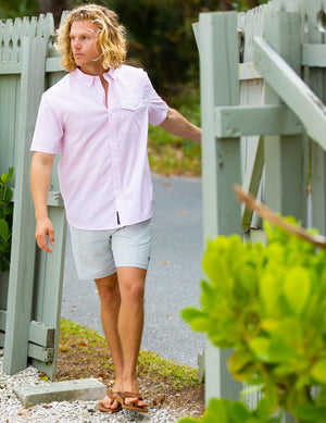 HUK FISHING Men's Sport Shirt Huk Chatham Seersucker Shirt