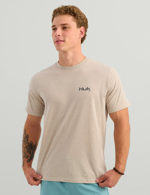 HUK FISHING Men's Tees Huk KC Americana Tee