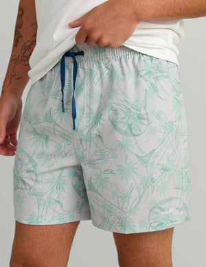 HUK FISHING Mens Shorts Huk KC Pursuit Volley Swim Short