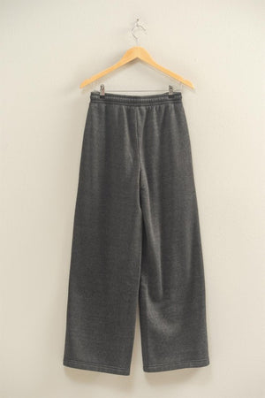 HYFVE INC. Women's Pants High-waist Drawstring Pintuck Pants