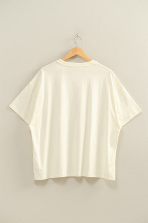 HYFVE INC. Women's Top Crew Neck Short Sleeve Oversized T-shirt