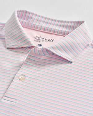 JOHNNIE O Men's Polo Johnnie-O Performance Jersey Polo - Rez Stripe