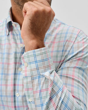 JOHNNIE O Men's Sport Shirt Johnnie-O Everyday Performance Button Down Shirt - Bingham Tattersall