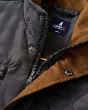 JOHNNIE O Mens Jackets Johnnie-O Juno Quilted Snap Jacket