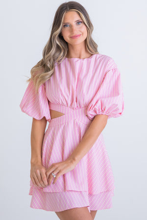 KARLIE CLOTHES Women's Dresses 252 CUT OUT DRESS