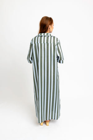 KARLIE CLOTHES Women's Dresses Karlie Bold Stripe Maxi Dress