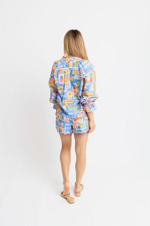 KARLIE CLOTHES Women's Shorts Karlie Santorini Short