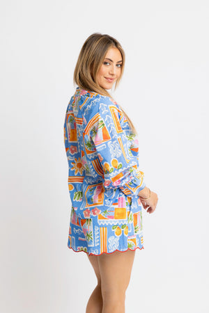 KARLIE CLOTHES Women's Shorts Karlie Santorini Short