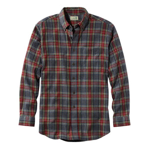 L.L.Bean Men's Sport Shirt GREY STEWART / S L.L.Bean Men's Scotch Plaid Flannel Shirt, Traditional Fit 22806136802