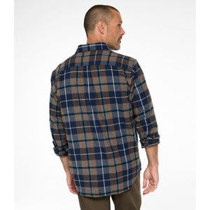L.L.Bean Men's Sport Shirt L.L.Bean Men's Scotch Plaid Flannel Shirt, Traditional Fit