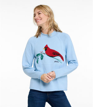 L.L.Bean Women's Sweaters L.L.Bean Women's The Original Double L® Sweater, Novelty Rollneck