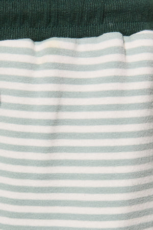 LELIS COLLECTION Women's Pants Striped Knit Drawstring Wide Leg Lounge Pants