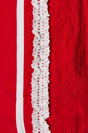 LELIS COLLECTION Women's Shorts Elastic Waist Lace Trim Detail Low Waist Track Shorts