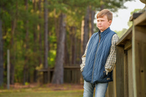 LOCAL BOY OUTFITTERS Boy's Outerwear Local Boy Youth Diamond Quilted Vest