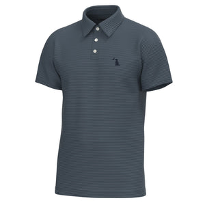 LOCAL BOY OUTFITTERS Men's Polo CHARCOAL BLUE/MIDNIGHT / S Local Boy Men's Driftwood Polo L1200050CBM