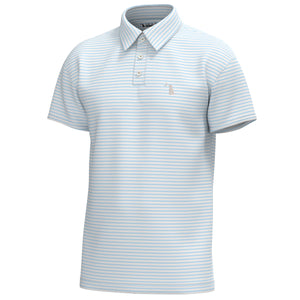 LOCAL BOY OUTFITTERS Men's Polo ICE BLUE/LIGHT SAND/ WHITE / S Local Boy Men's Surfside Polo L1200022ILW