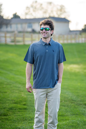 LOCAL BOY OUTFITTERS Men's Polo Local Boy Men's Driftwood Polo