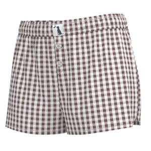 LOCAL GIRL Women's Shorts ROSE / XS Local Girl Boxer Shorts || David's Clothing L5160005