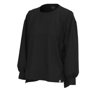 LOCAL GIRL Women's Sweatshirt BLACK / XS Local Girl Daily Crew L5130045