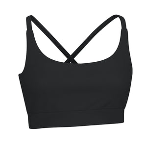 LOCAL GIRL Women's Top BLACK / XS Local Girl Sports Bra L5140002NEW