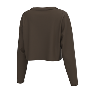 LOCAL GIRL Women's Top Local Girl Boxy Crop Long Sleeve T-Shirt