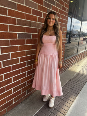 MUSTARD SEED Women's Dresses Corset Lined Strapless Dress