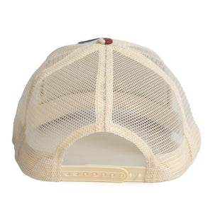 OLD ROW Men's Hats IVORY / OS Old Row Camo USA Mesh Back Hat from Old Row WROW3975