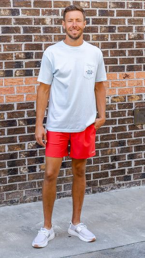 OLD ROW Men's Tees Old Row Good Boy's Club Jeep USA Pocket Tee