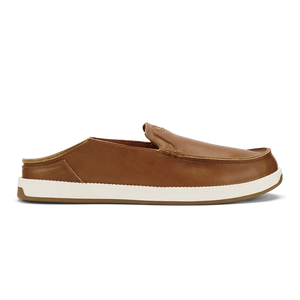 OLUKAI Mens Shoes Olukai Kākaha Nia Men’s Leather Slip-On Shoes || David's Clothing