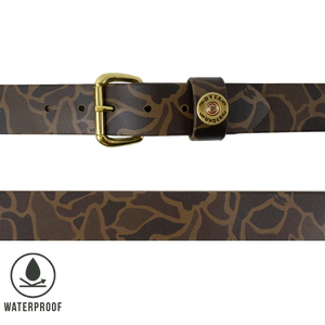OVER UNDER CLOTHING Men's Belts Over Under Waterproof Single Shot Belt Duck Camo