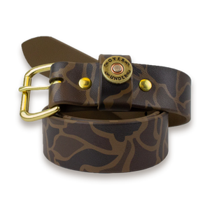 OVER UNDER CLOTHING Men's Belts Over Under Waterproof Single Shot Belt Duck Camo
