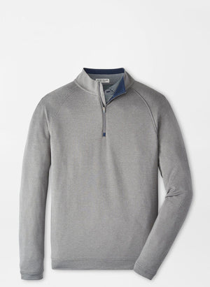 PETER MILLAR Men's Pullovers OLSO GREY / S Peter Millar Beaumont Performance Quarter-Zip MF25EK46OG