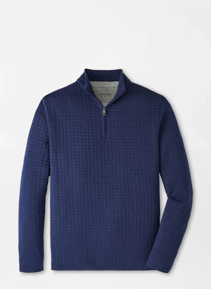 PETER MILLAR Men's Pullovers Peter Millar Quad Quilted Quarter-Zip