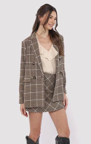 SADIE AND SAGE Women Jackets Sadie and Sage Gossip Girl Double Breasted Blazer