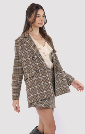 SADIE AND SAGE Women Jackets Sadie and Sage Gossip Girl Double Breasted Blazer